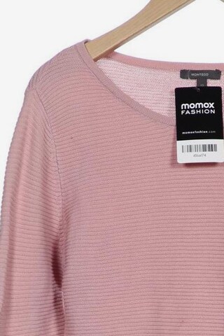 MONTEGO Sweatshirt & Zip-Up Hoodie in XS in Pink