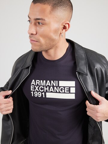 ARMANI EXCHANGE Bluser & t-shirts i blå