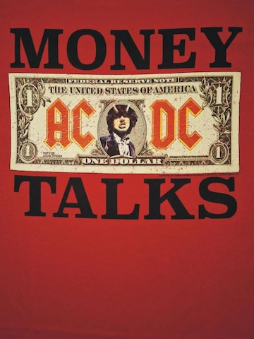 AC/DC Shirt 'Money Talks' in Red