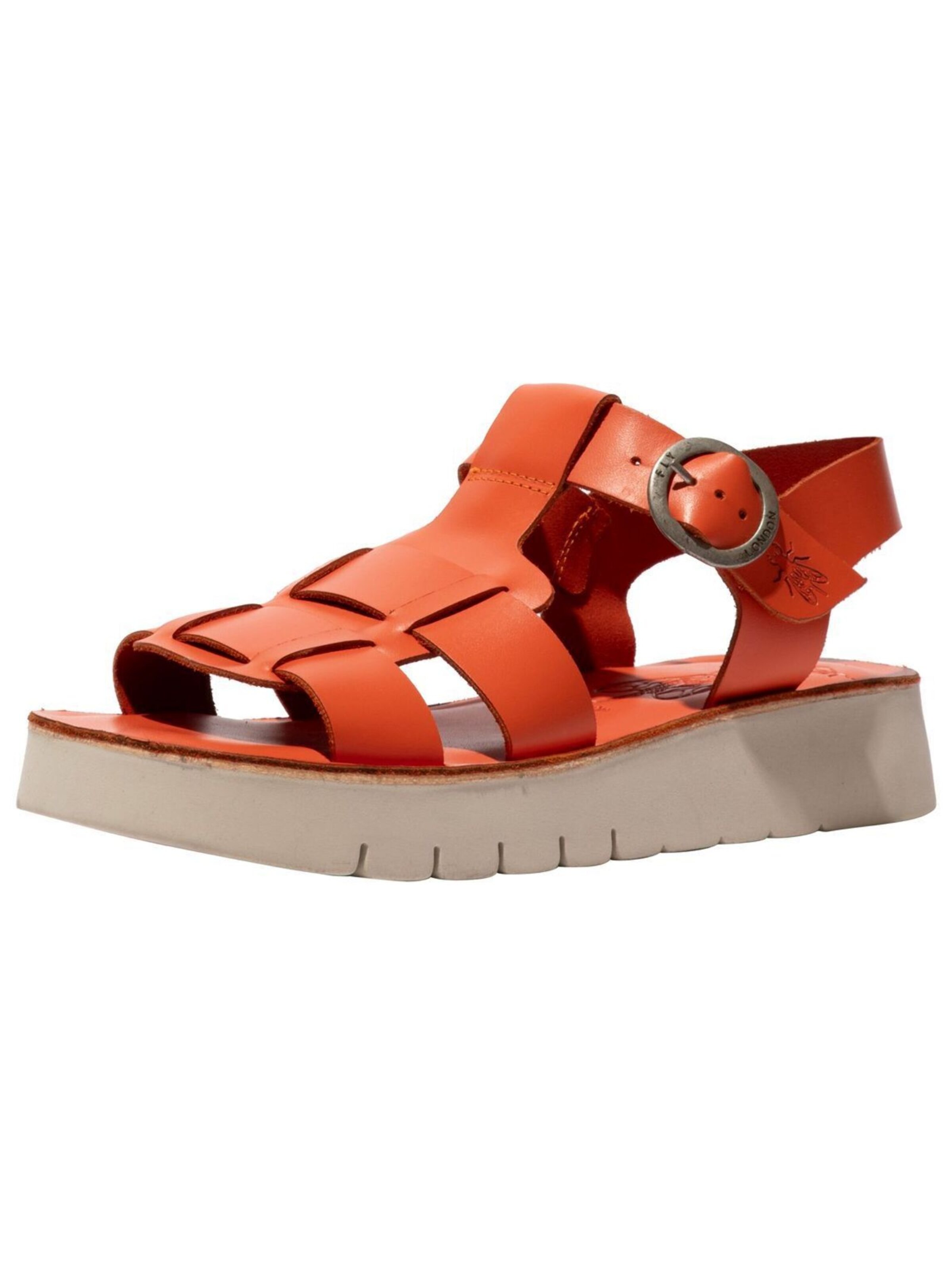 FLY LONDON Sandal in Red: front