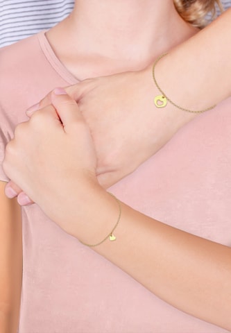 ELLI Armband Freundschaft- / Partner-Schmuck, Herz, Mutter und Kind in Gold: predná strana