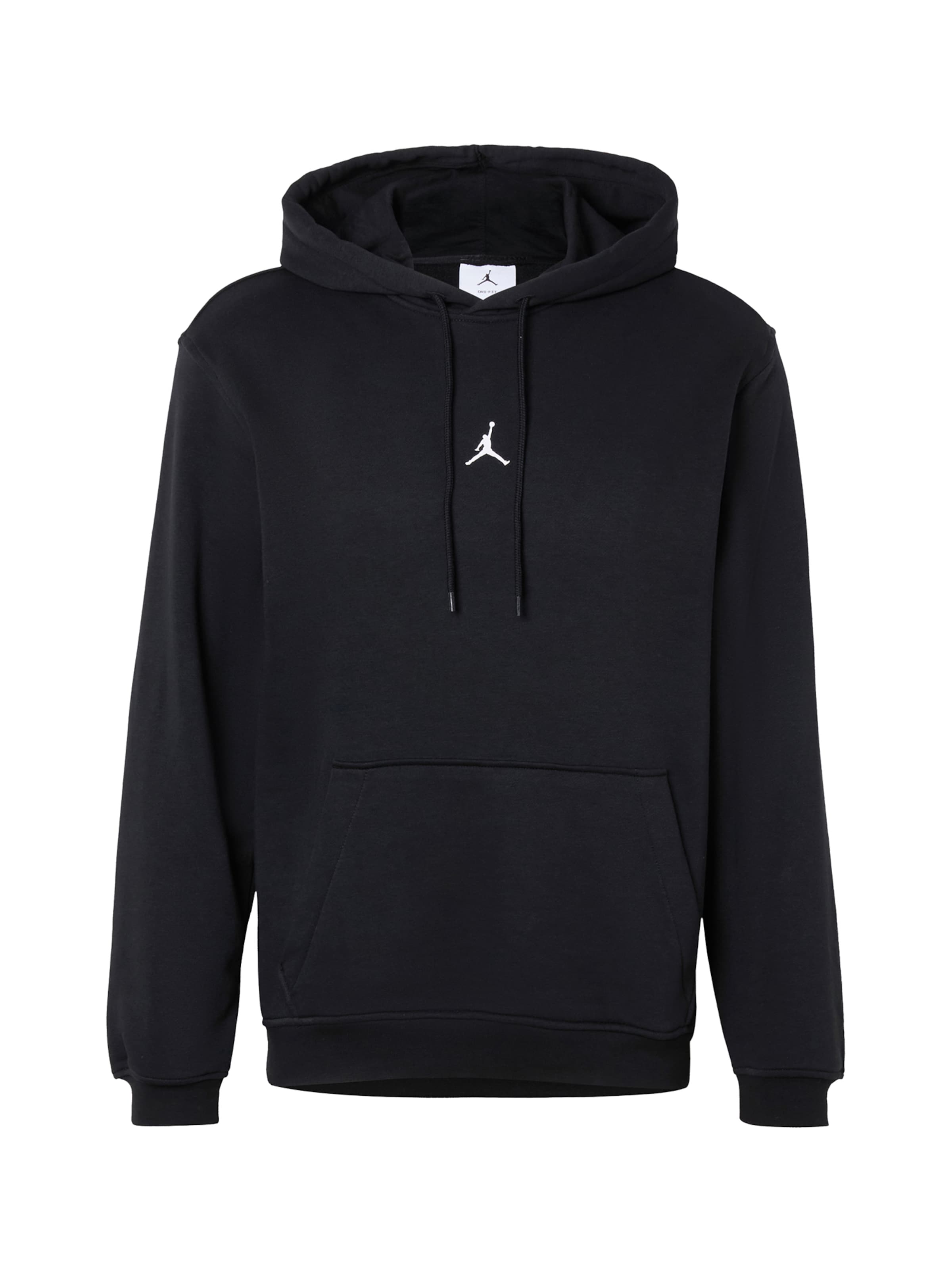 JordanSportska sweater majica 'Sport Crossover' - crna boja: prednji dio