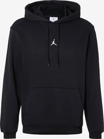 JordanSportska sweater majica 'Sport Crossover' - crna boja: prednji dio
