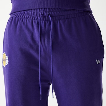 NEW ERA Tapered Pants 'LA Lakers' in Purple