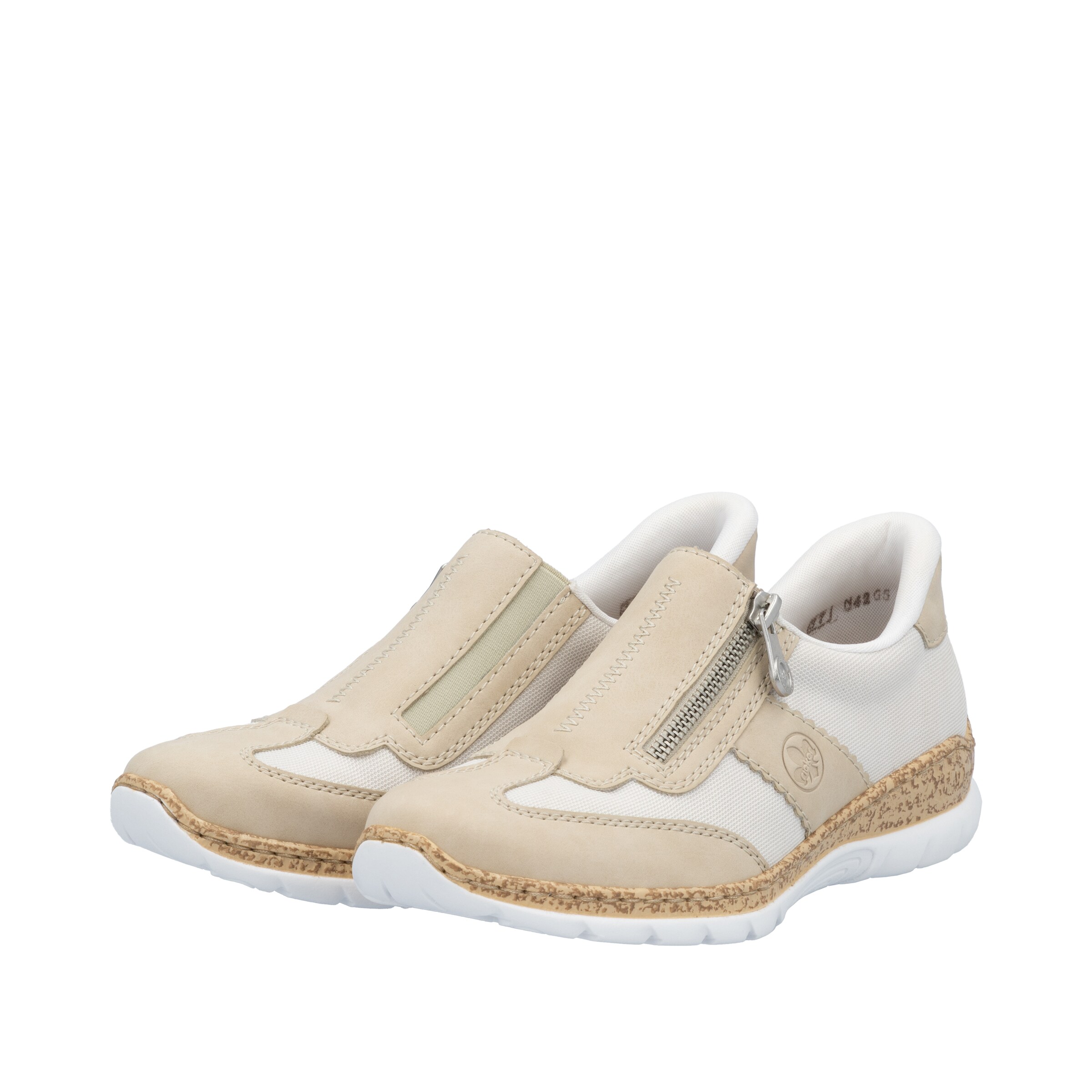 Slip on Rieker en beige