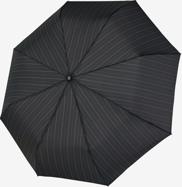 Parapluie 'Fiber Magic Flipback' Doppler en noir : devant