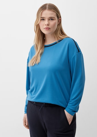 mėlyna TRIANGLE Marškinėliai: priekis