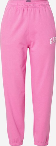 GAP Tapered Trousers in Pink: front