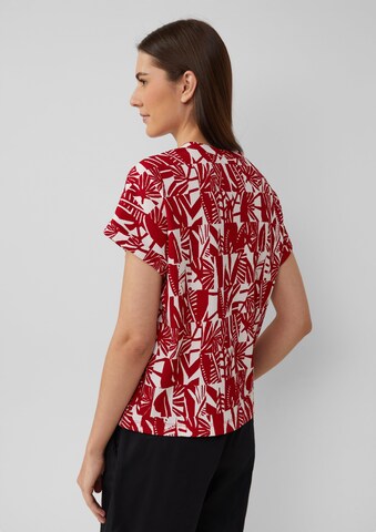 Chemisier s.Oliver en rouge