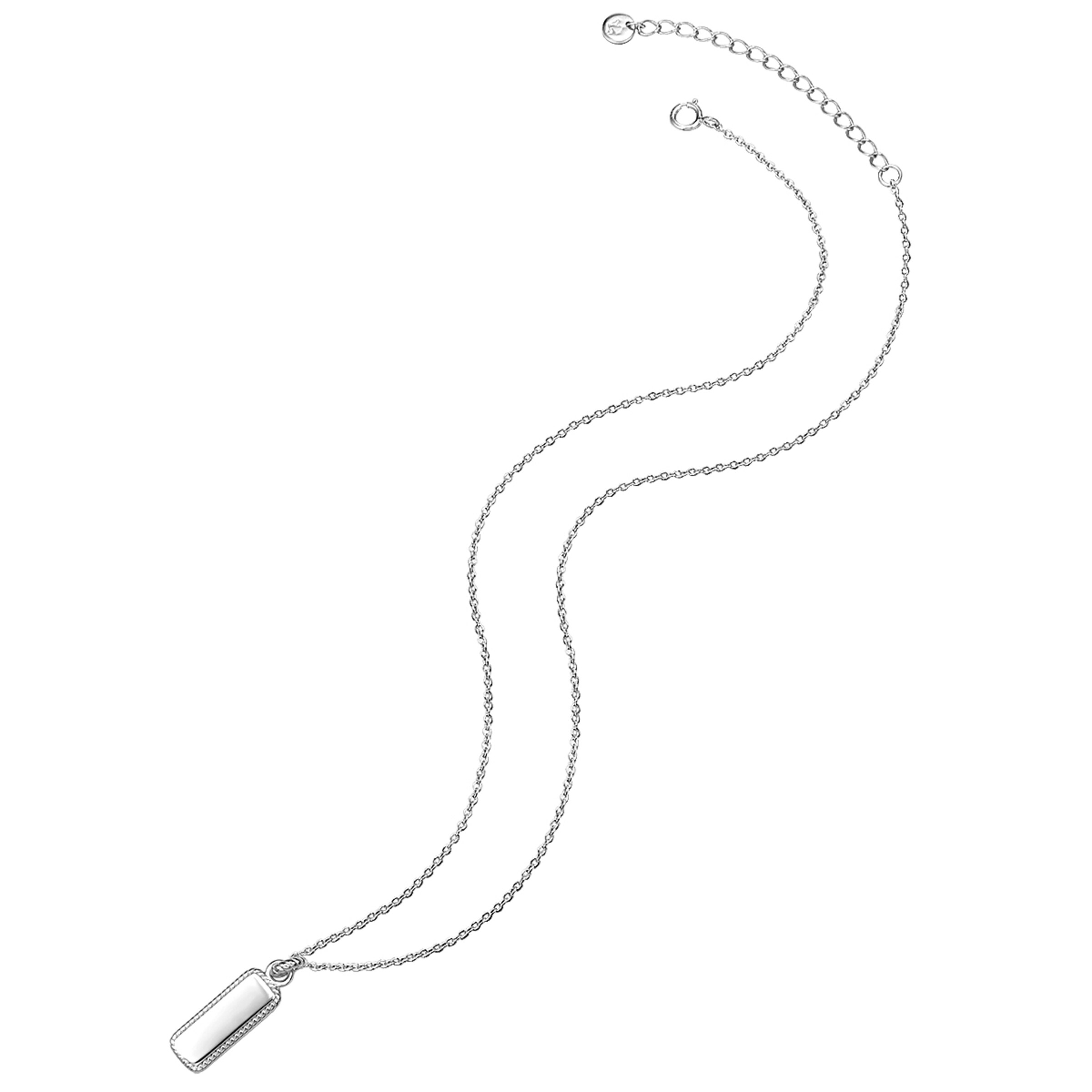 Glanzstücke München Ketting in Zilver: voorkant