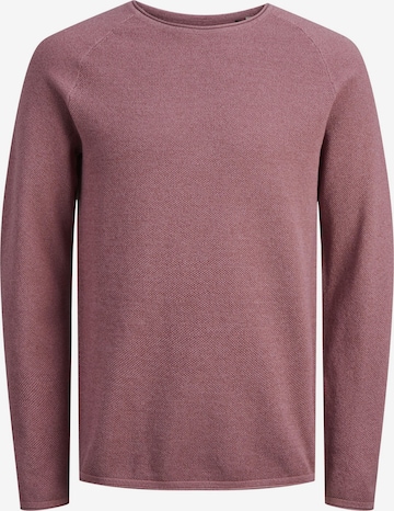 JACK & JONES Regular Fit Pullover 'Hill' i pink: forside