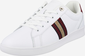 TOMMY HILFIGER Platform trainers in White: front