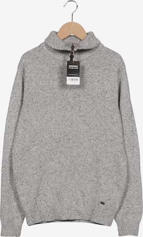 Petrol Industries Pullover S in Grau: Vorderseite