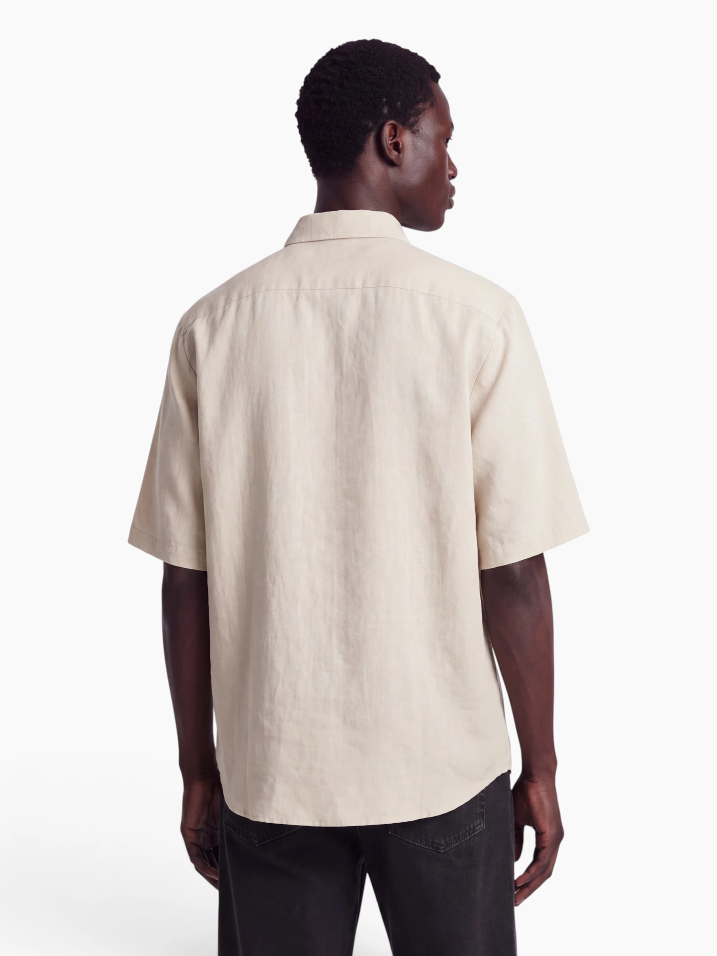 TRAPP - Ajuste regular Camisa 'Julian' en beige: frente