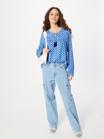 Zwillingsherz Blouse 'Yumi' in Blauw