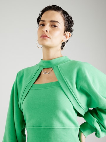 Sweat-shirt Karl Lagerfeld en vert