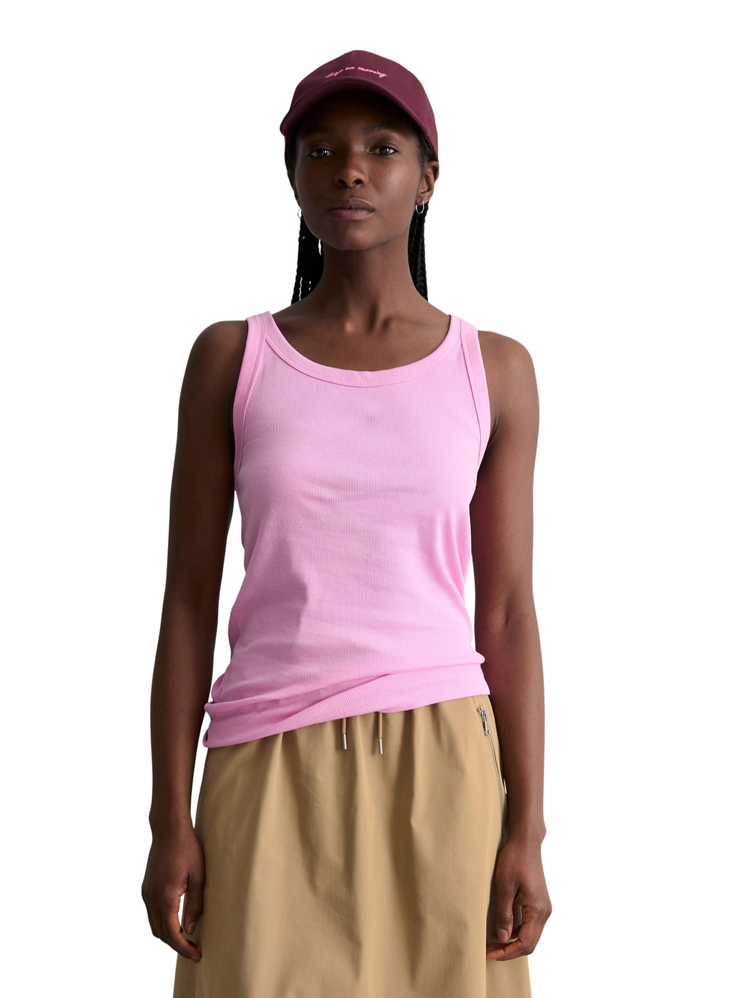 Top de la Marc O'Polo DENIM pe roz: față