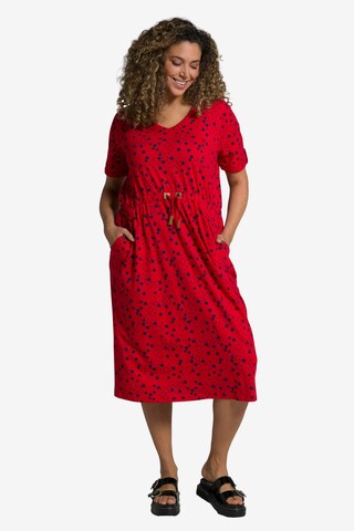 Ulla Popken Dress in Red: front