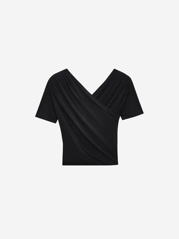 Dilvin Shirt in Schwarz: Vorderseite