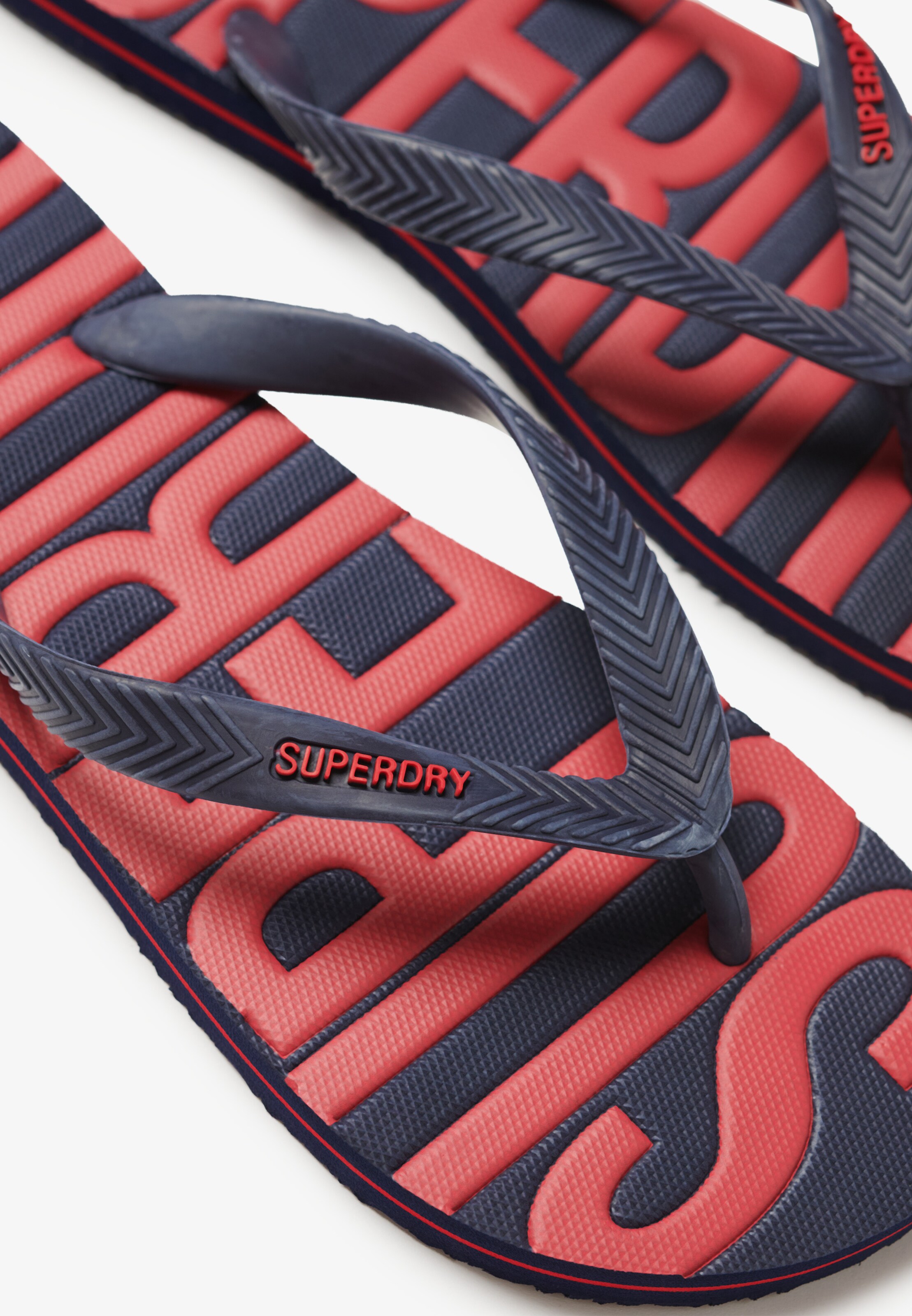 Superdry Teenslippers in Blauw