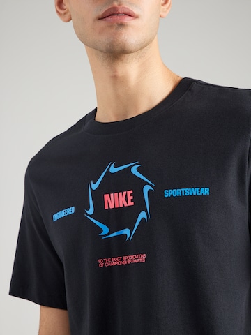 Nike SportswearMajica 'SWSH' - crna boja