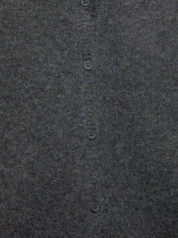 Pull&Bear Knit cardigan 'Pacific' in Grey
