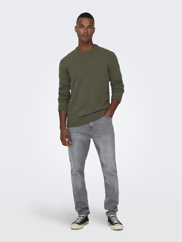Coupe slim Jean 'ROPE' Only & Sons en gris