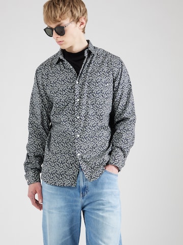 REPLAY Regular fit Πουκάμισο σε μαύρο