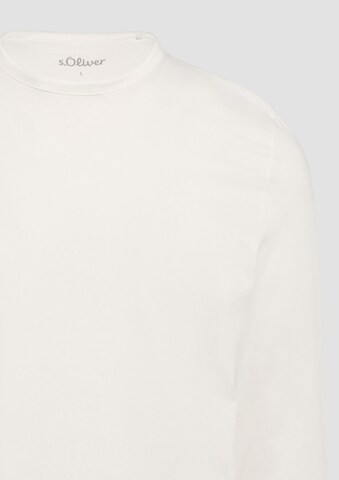 T-Shirt s.Oliver en blanc