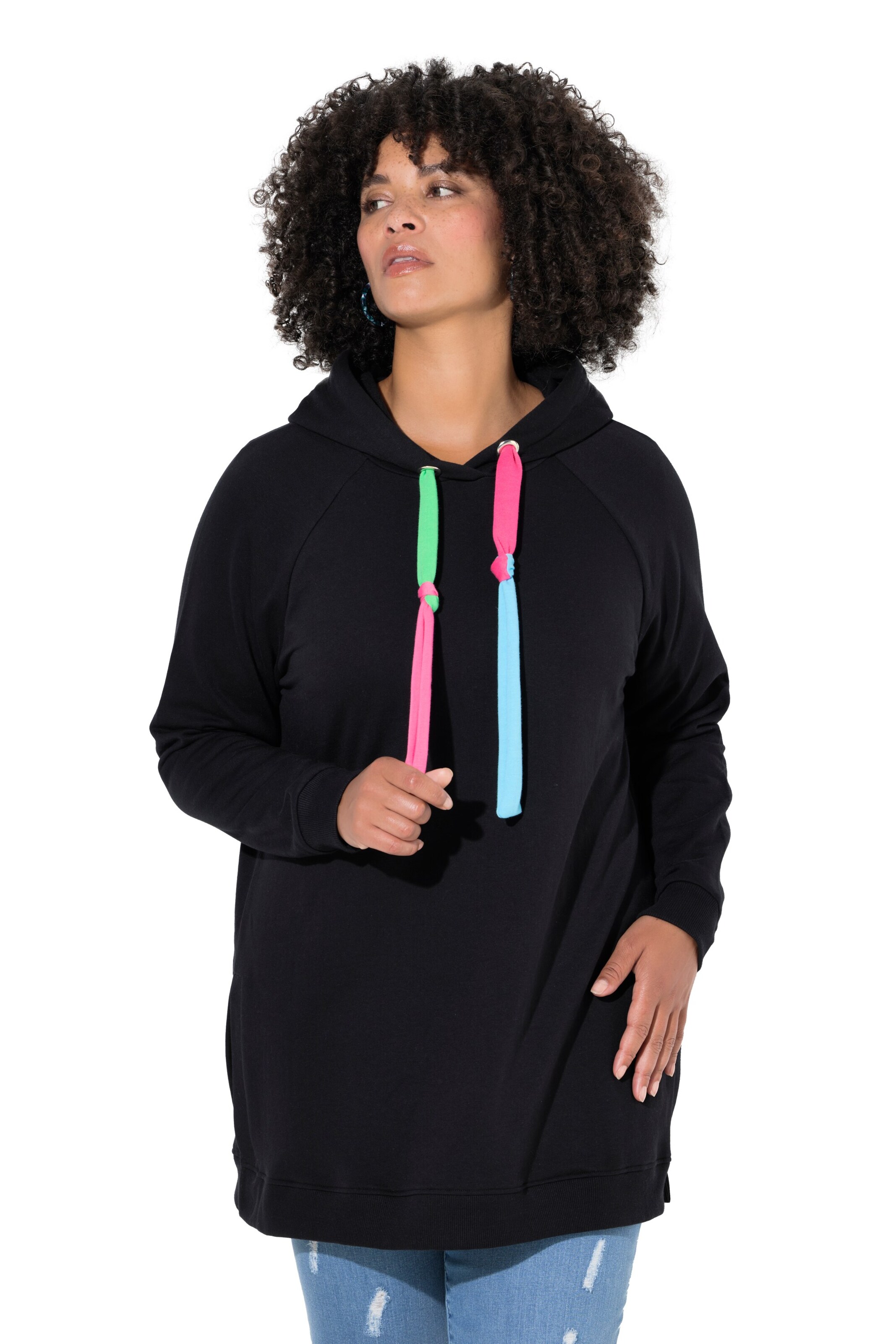 Angel of Style Sweatshirt in Zwart: voorkant