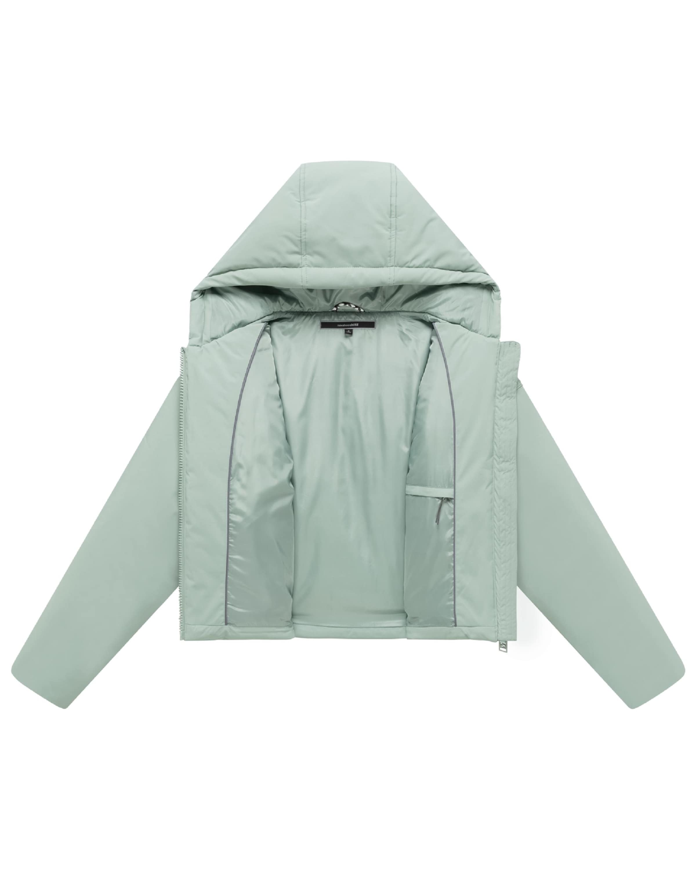 NAVAHOO - Casaco de inverno 'Biscuitaa 14' em verde