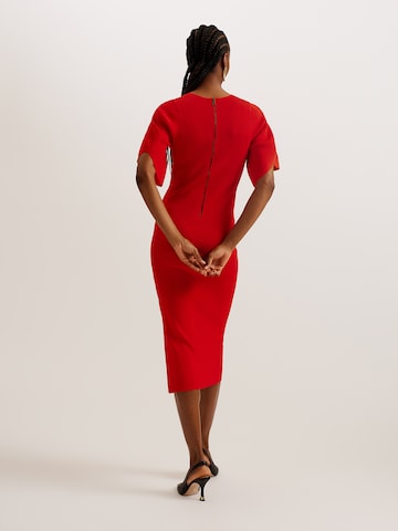 Robe 'Raelea' Ted Baker en rouge