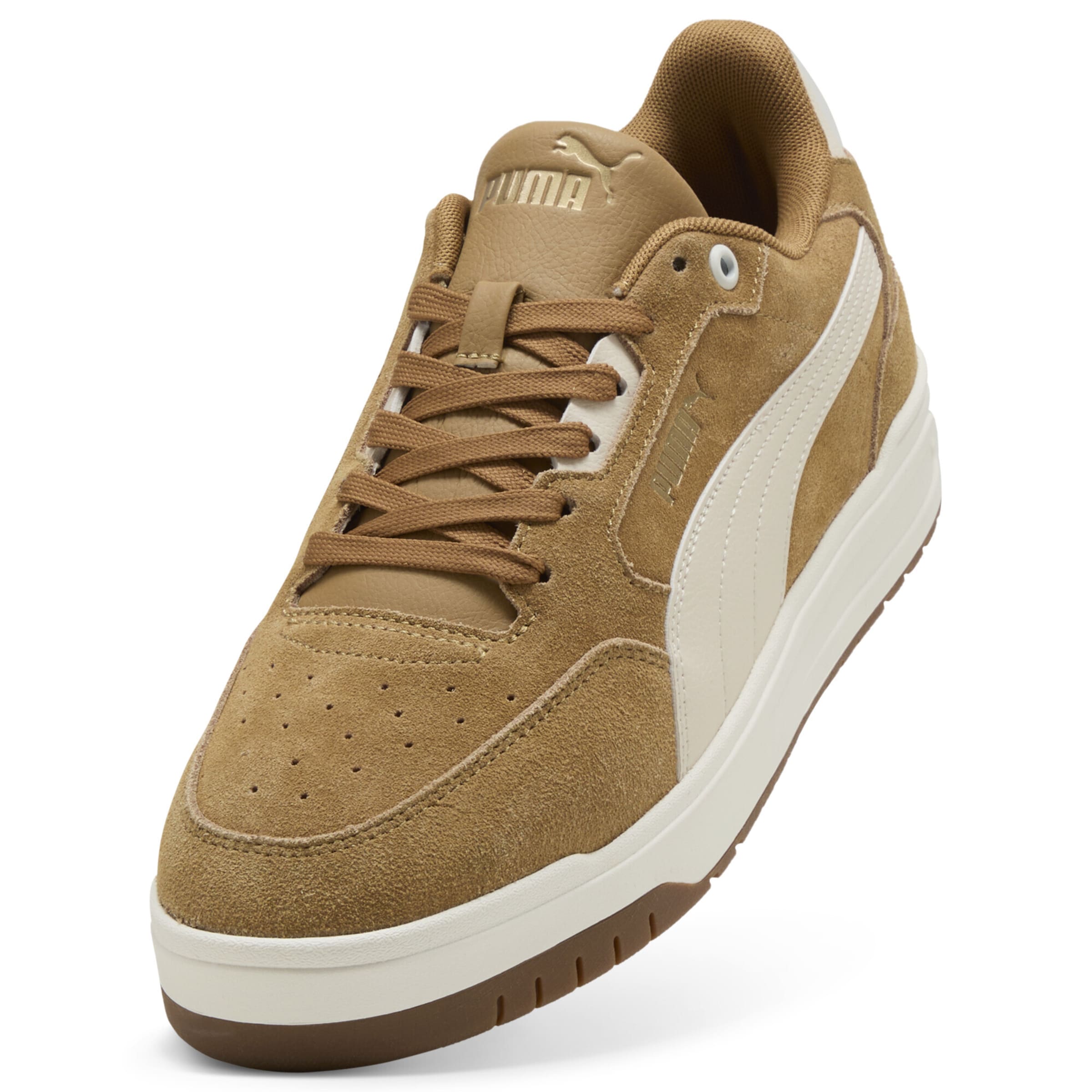 PUMA Baskets basses 'Shuffle Downtown' en crème / cappuccino, Vue avec produit