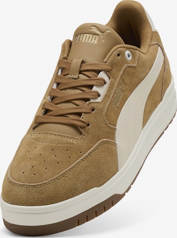 Baskets basses 'Shuffle Downtown' PUMA en marron : devant