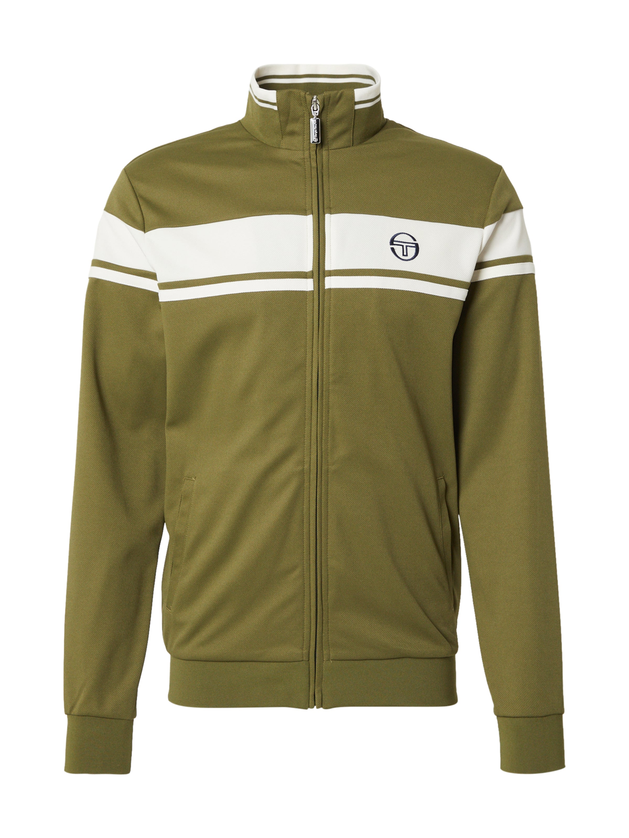 Sergio Tacchini Treenitakki 'Damarindo' värissä vihreä: etupuoli