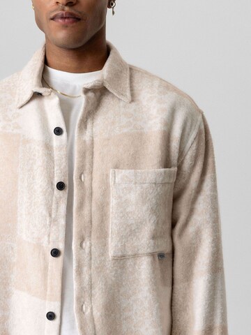 Dandalo - Ajuste confortable Camisa 'Leocadio' en blanco
