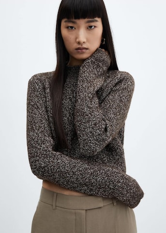 MANGO Sweater 'Jackson' in Brown