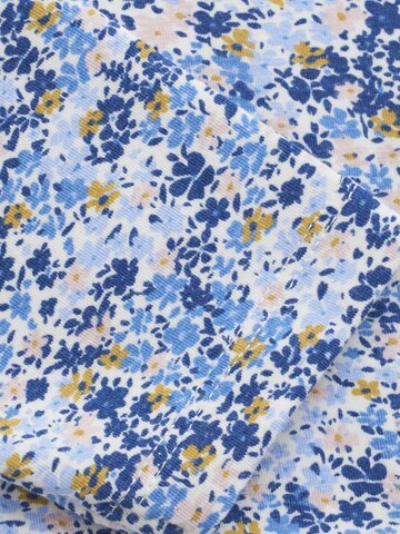MINYMO Dress ' MIDress LS AOP ' in Blue