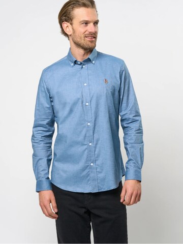 U.S. POLO ASSN. Regular fit Overhemd 'Calvert' in Groen: voorkant