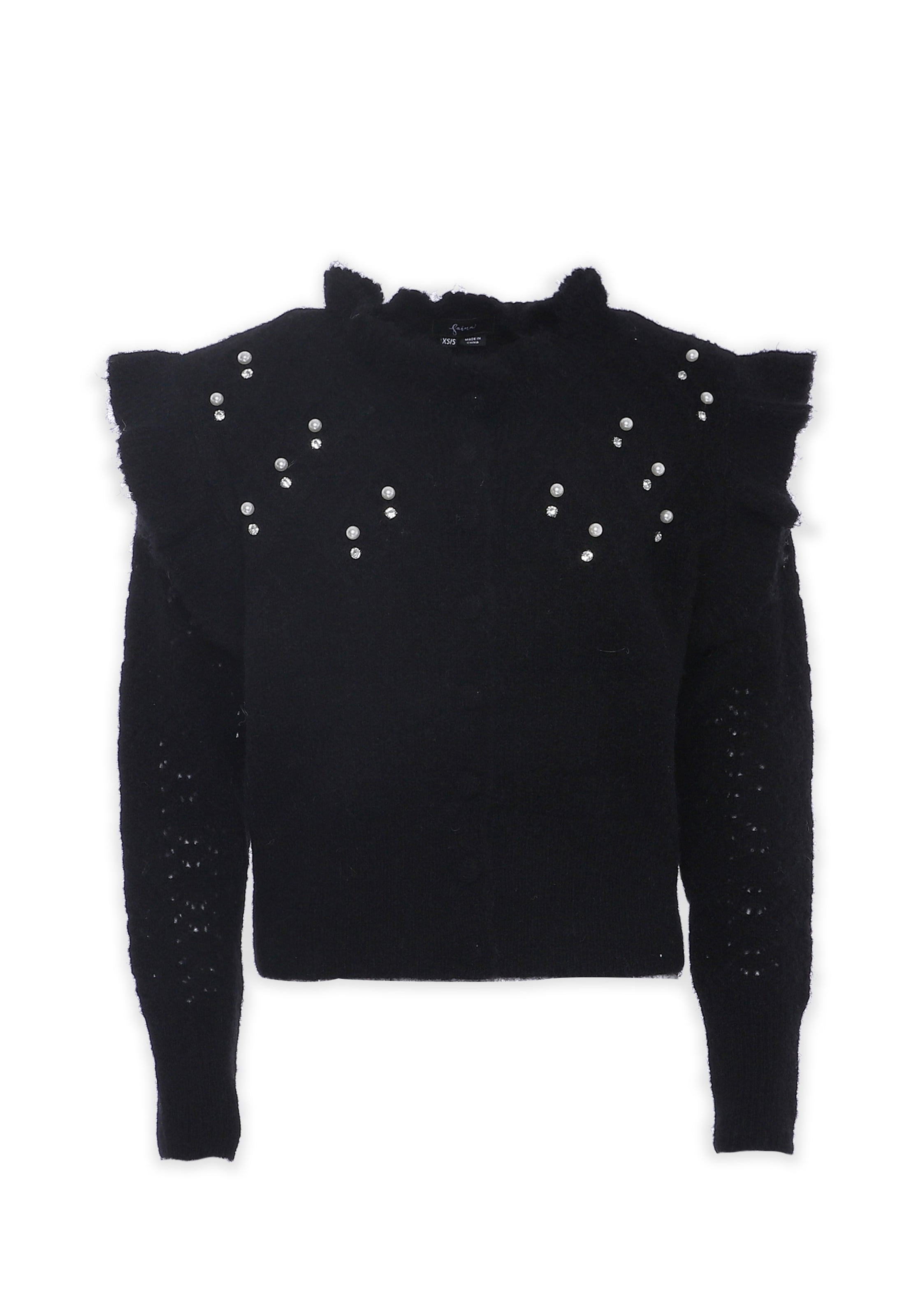 faina Neulepaita värissä musta: etupuoli