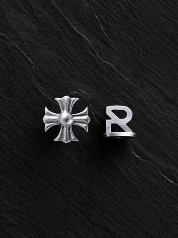 REYTEL Ohrring 'CROIX DES TEMPLIERS'‌ in Silber