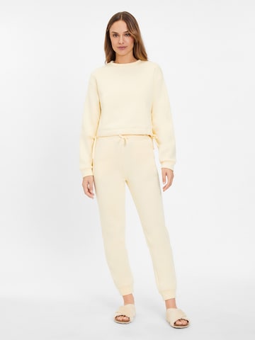 LASCANA Sweatshirt in Beige