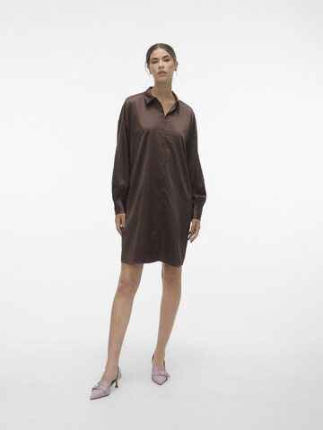 VERO MODA Blousejurk in Bruin