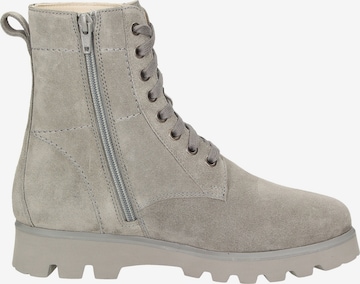 SIOUX Lace-Up Ankle Boots 'Mered' in Grey