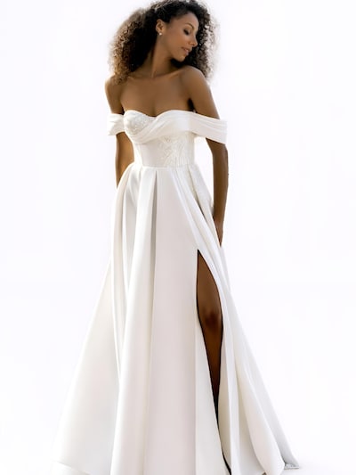 Devotion Dresses Vestido de noche 'Wedding Dress Astras' en marfil, Vista del producto