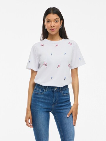 T-shirt 'VISanaya' VILA en blanc : devant
