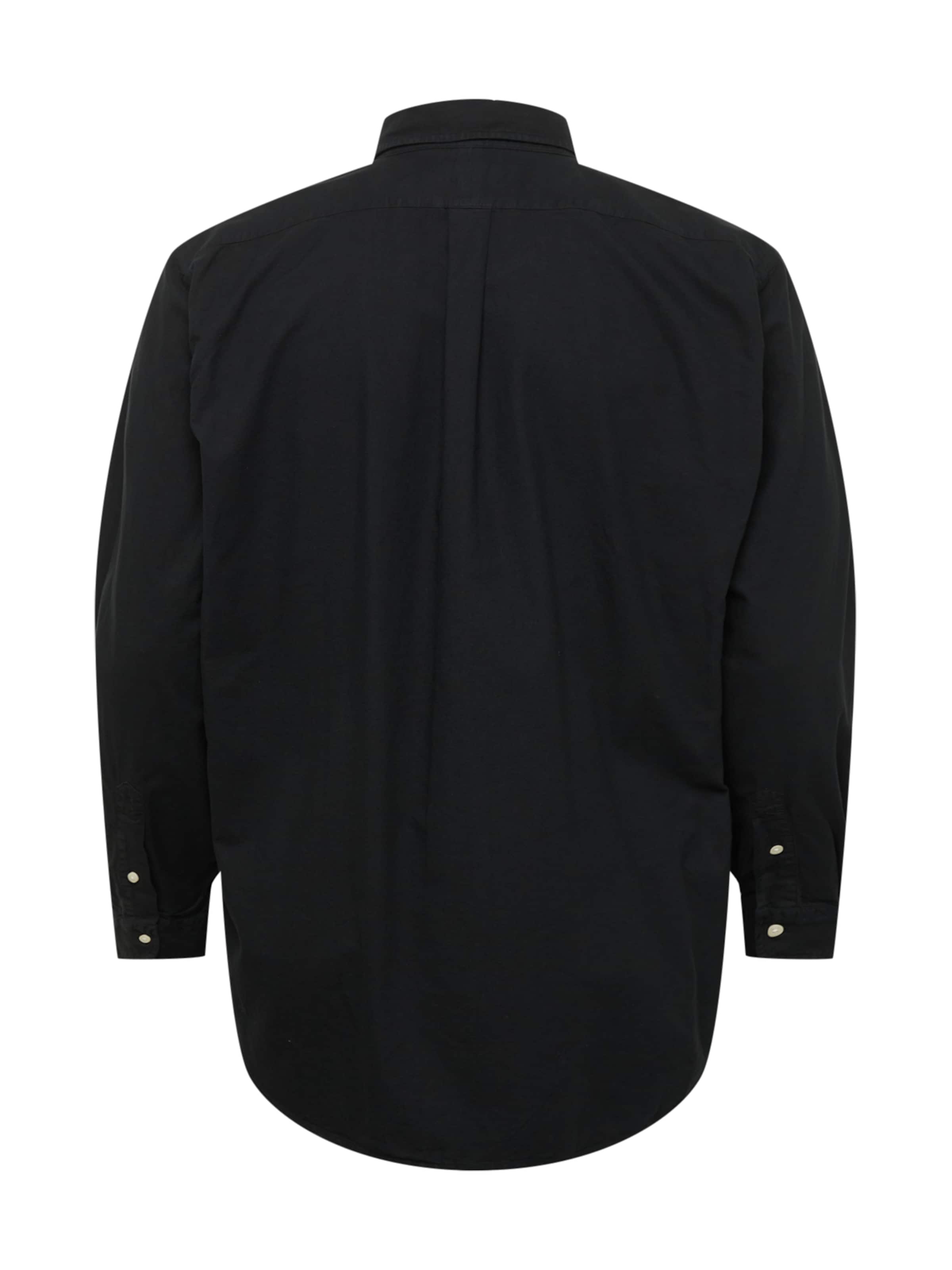 Polo Ralph Lauren Big & Tall Tavaline suurus Triiksärk, värv must