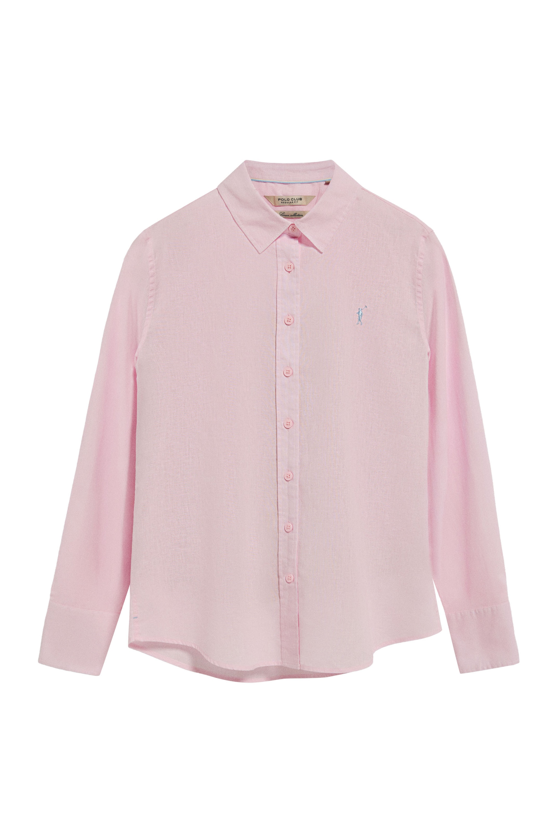 Polo Club Blouse in Pink: front