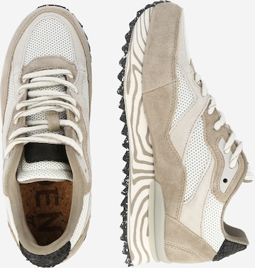 WODEN Platform trainers in Beige