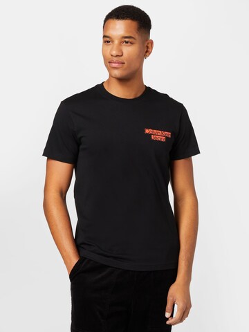 Calvin Klein Jeans - Camiseta en negro: frente